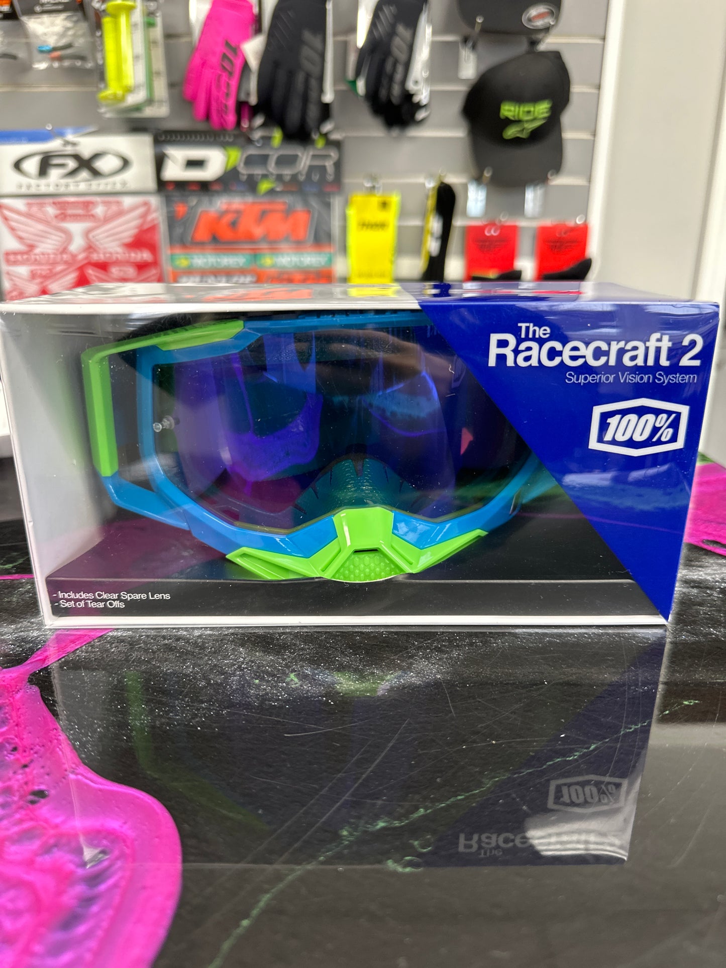 100% RACECRAFT 2 GOGGLES