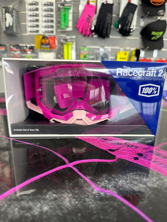 100% RACECRAFT 2 GOGGLES