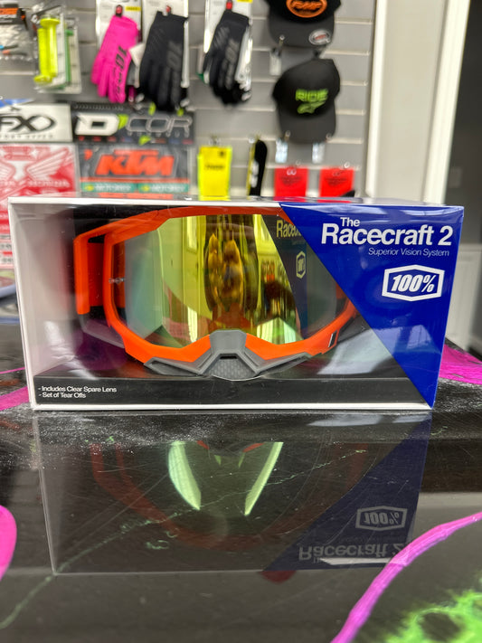 100% RACECRAFT 2 GOGGLES